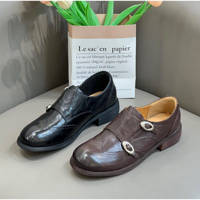 【大愿专属】法式英伦通情乐福鞋56024