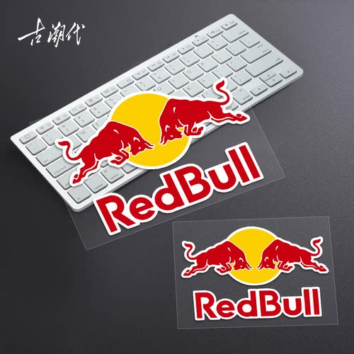赞助商logo赛事改装红牛Redbull电动车摩托装饰汽车个性创意车贴