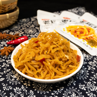 老坛芥菜丝红日子下饭