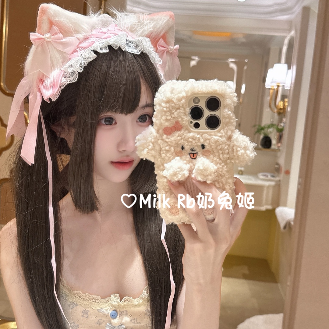 奶兔姬*软软喵/甜美手作猫耳发夹cosplay漫展Lolita发带女仆发带