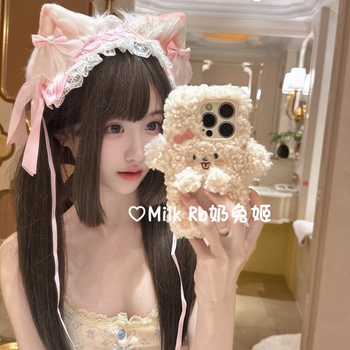 奶兔姬*软软喵/ 甜美手作猫耳发夹cosplay漫展Lolita发带女仆发带