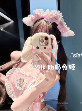 奶兔姬*甜崽小羊/ 手作羊耳发箍Lolita可爱少女洛丽塔KC圣诞发饰