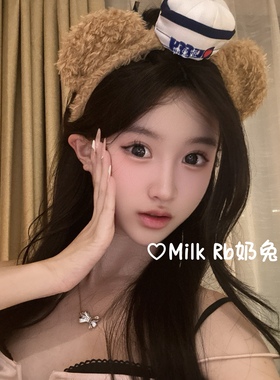 奶兔姬*小熊达菲/ 可爱卡通迪尼Duffy乐园拍照利器软妹头箍头饰