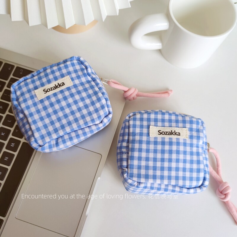 可爱姨妈巾收纳包便携小型卫生巾月事收纳精致杂物收纳化妆品收纳