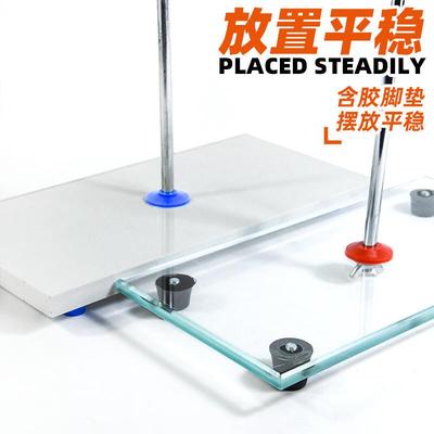 实验室滴定管固定架配套塑料铝制蝴蝶夹大理石玻璃酸碱滴定管架台