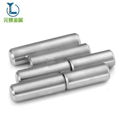 304不锈钢正公差圆柱销m6高精度GB119.1实心定位销子M2M3M4M5M6M8
