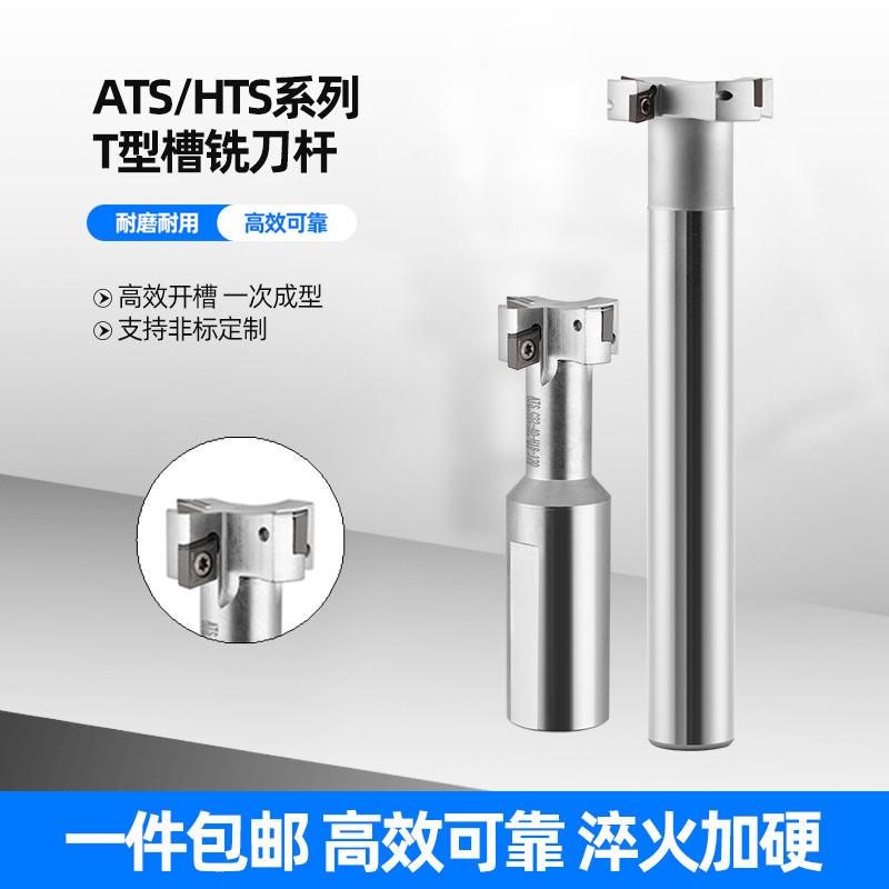 ATS槽型铣床刀杆T型槽端铣刀 T型数控刀杆ATS/XP-C25 32 40 50 21