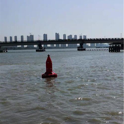 锚浮供应厂家 码头航道浮标 河道修桥助航浮标 左红又绿航道航标
