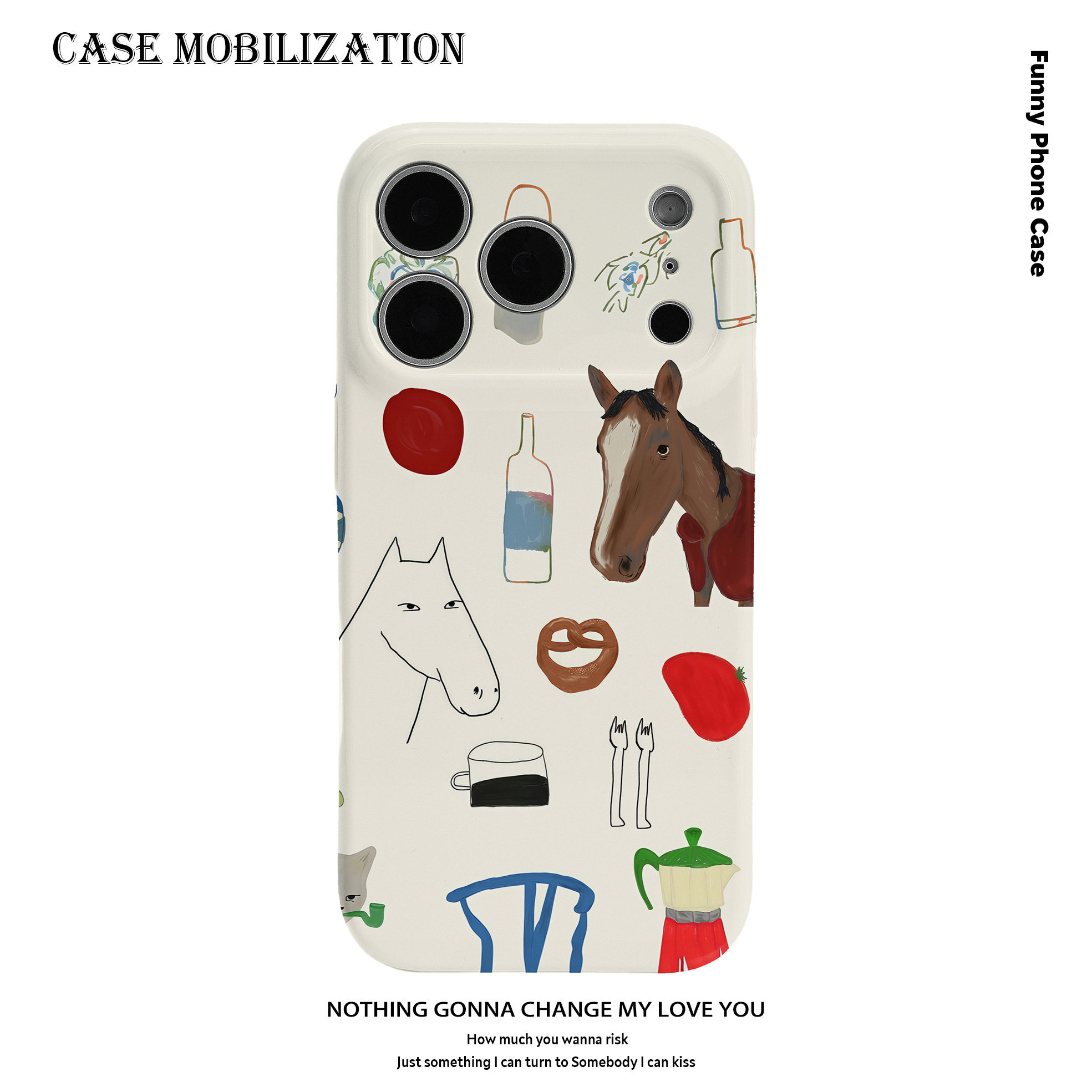 马年涂鸦牛马的日常抽象菲林全包手机壳适用苹果17nova14华为p80mate70小米17pporen14ovivo荣耀400iPhone16,3C数码配件,手机保护套/壳,淘宝优惠券,粉丝福利购,淘宝优惠卷