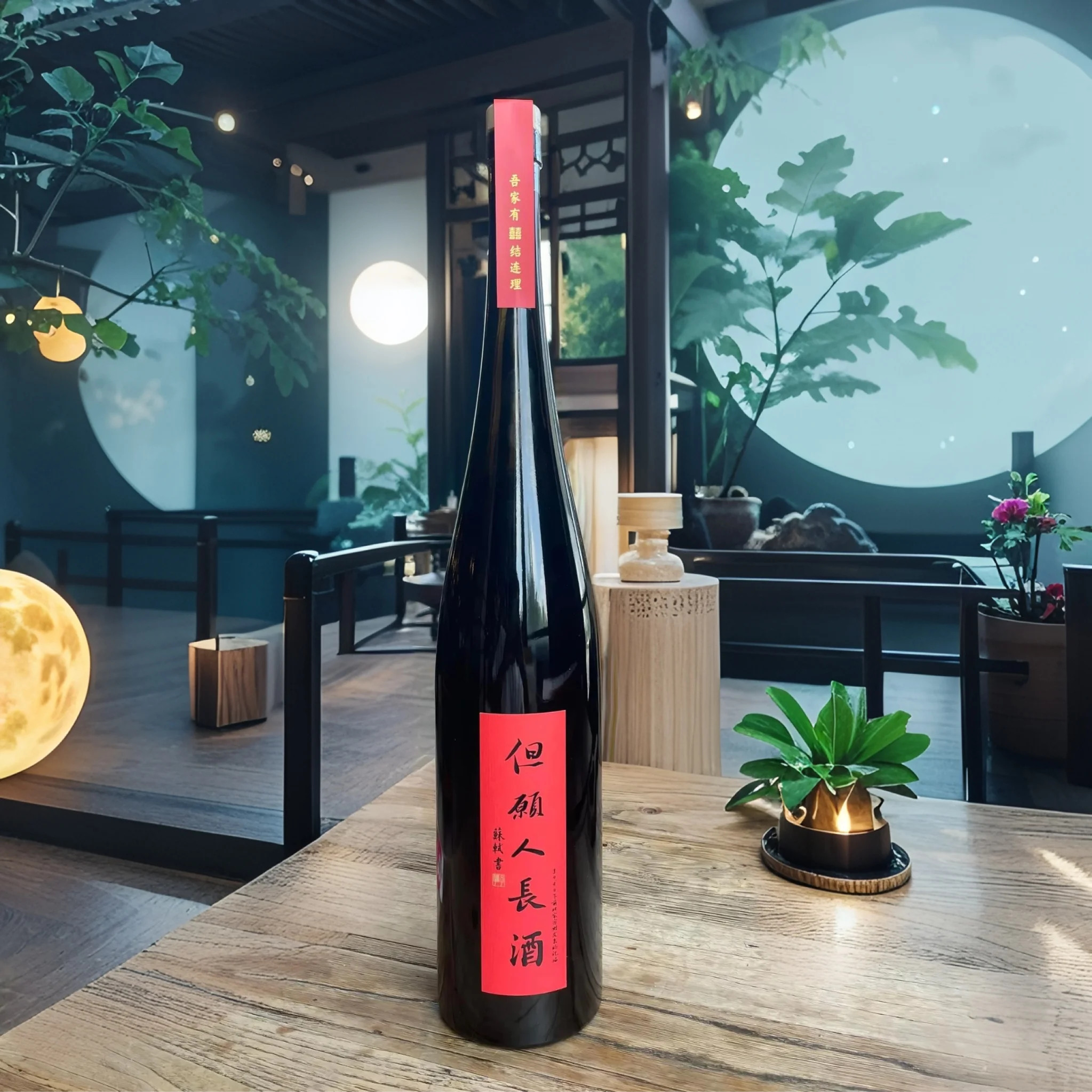 但愿人长酒青梅酒1.5L礼盒伴手礼团圆聚会家宴好礼生日纪念日礼物