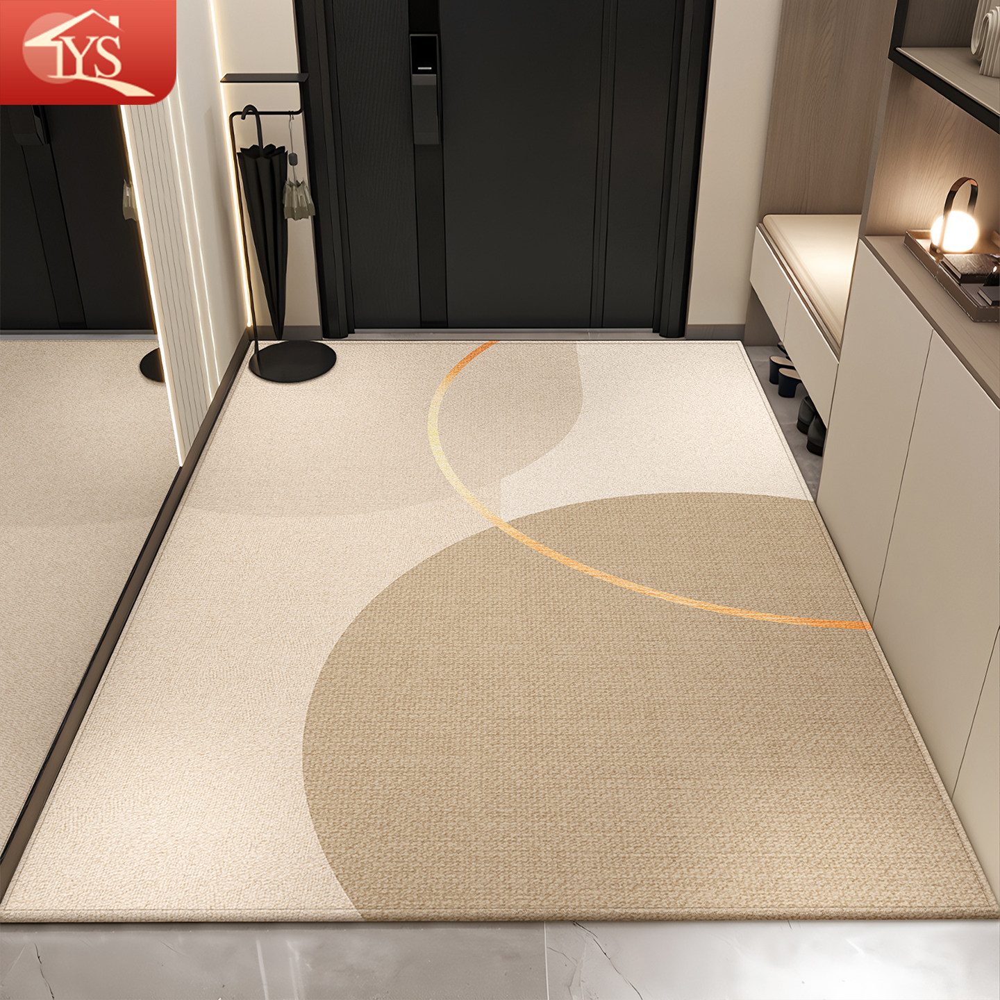 高级感入户门地垫门口耐脏脚垫门垫进门玄关地毯圈绒可擦免洗裁剪,居家布艺,入户地垫,淘宝优惠券,粉丝福利购,淘宝优惠卷
