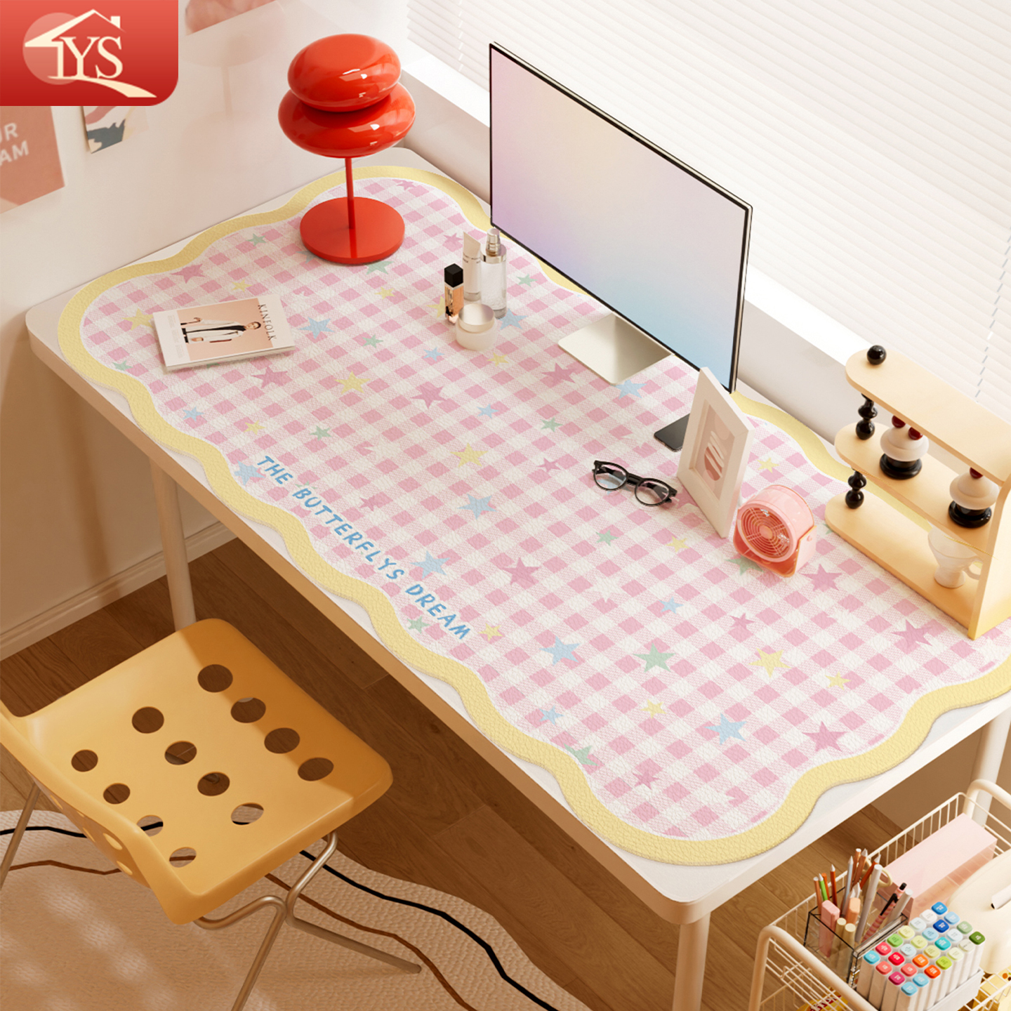 学生专用桌布2025新款学习书桌桌面保护垫pvc办公桌垫大号鼠标垫