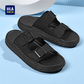 海澜之家男鞋 沙滩拖鞋 新款 HLA 夏季 户外透气休闲凉鞋 舒适男士 凉拖