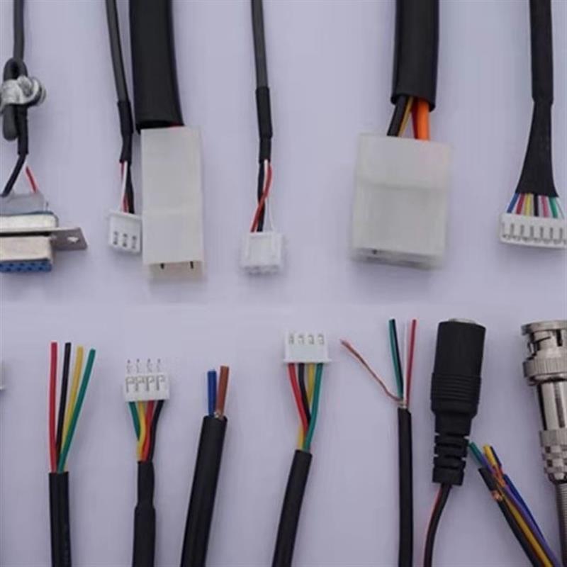 线束加工定做各种连接线航空插头USB线DVI线DB9焊接SCSI线DB62线