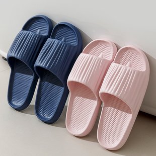 美式 室内居家情侣浴室洗澡轻便舒适踩屎感外穿托 居家凉拖鞋 女夏季