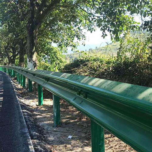 乡村道路双波防撞护栏高速公路波形护栏板国道县道热镀锌喷塑梁钢怎么看?