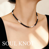 SOUL KNOT新中式 高智通勤小米珠满天星日常穿搭旗袍国风珍珠项链