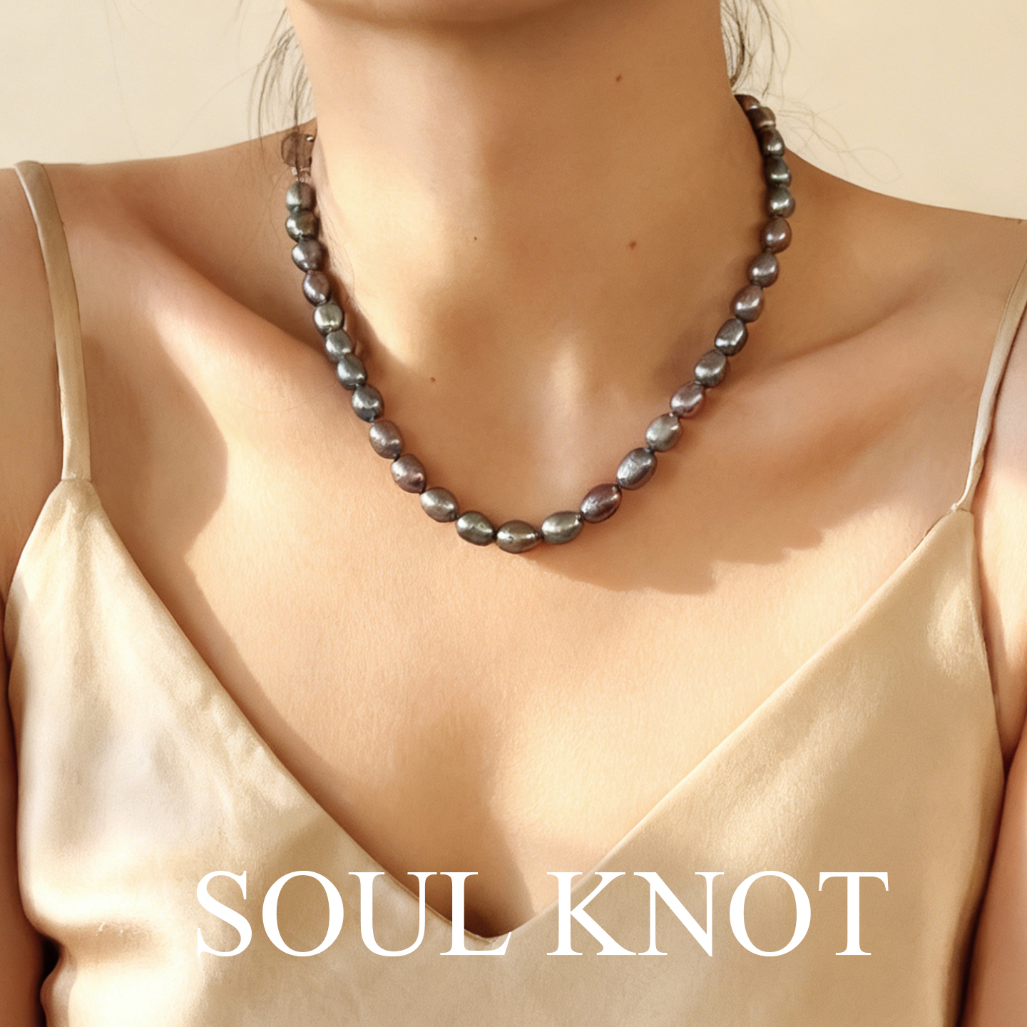 天然大溪地巴洛克风日常珍珠项链