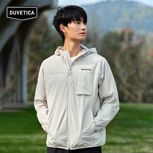 情侣款轻型防风夹克DUVETICA