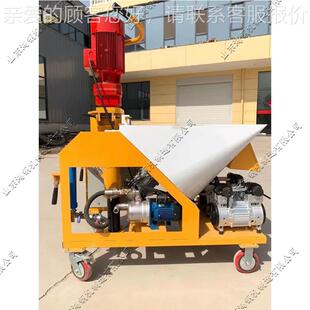 全画自动石膏喷涂机 建外筑工程螺杆高压喷射式机 hg-ptj45室内墙