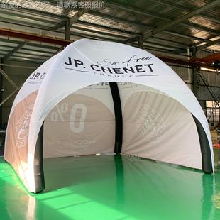 充气广篷347告篷外商用可折叠充气帐户四脚帐活动宣传展览展会帐