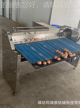 蛋品重机量按快机速分选 小型皮蛋重量分大小 鸡蛋重量分级机OUS