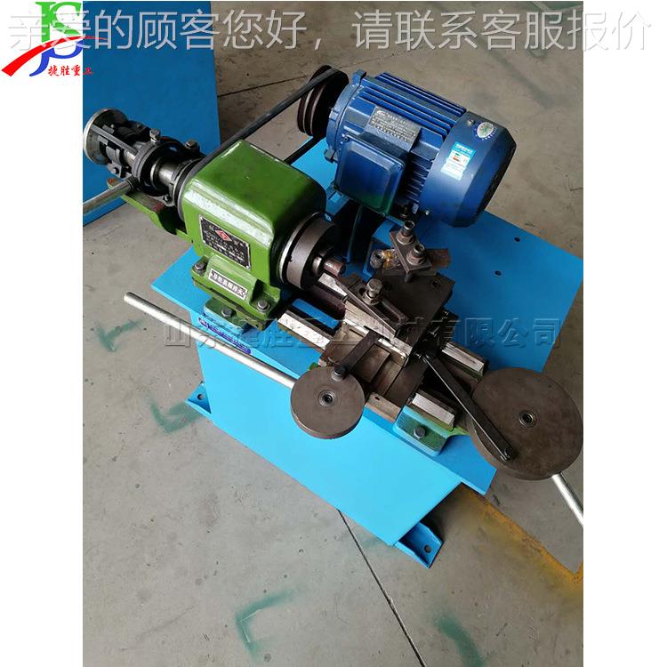 全动压钢管封口机 铁管端封头自机js-fkj-3 平管头圆头圆管缩液管