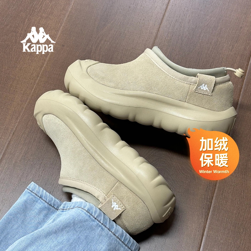 Kappa加绒保暖雪地靴轻便二棉鞋