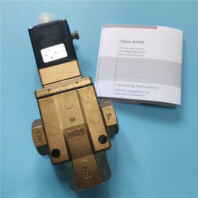 burkert电磁阀6430型两位三通电磁阀 型号众多 可以订货
