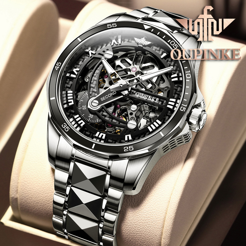 官方认证【瑞士手表】黑武士男表