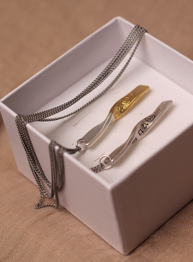 官方推荐正确版情侣吊坠项链