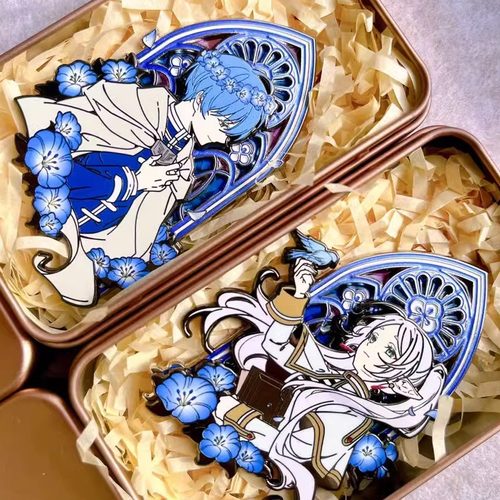 葬送的芙莉莲周边醉花阴金属徽章