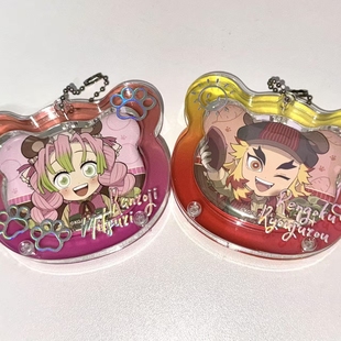 鬼灭之刃可爱熊耳吧唧托印象谷美二次元 谷子徽章收藏收纳摆件痛包