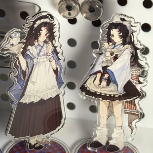 鬼灭之刃日黑女仆装系列亚克力立牌动漫周边继国缘一继国严胜摆件