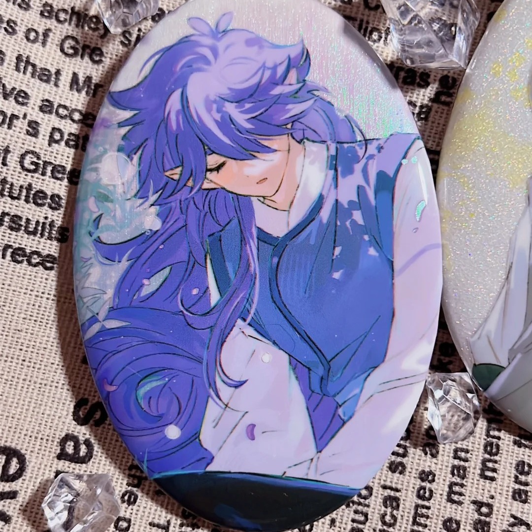 罗小黑战记椭圆吧唧鹿野风息无限