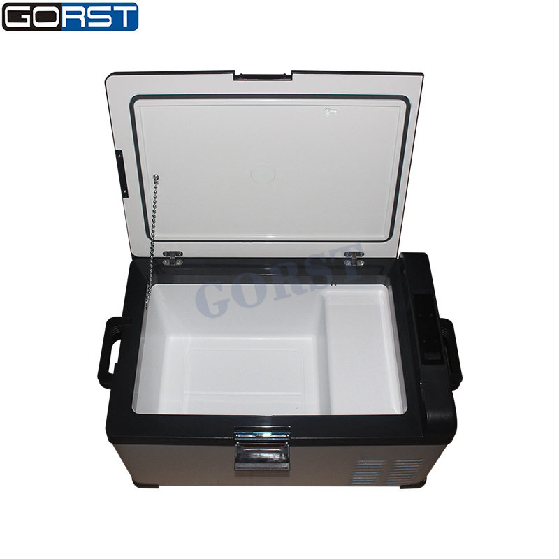 压缩机冰箱 A25 车载家庭两用便携式冰箱冰柜 12V 24V