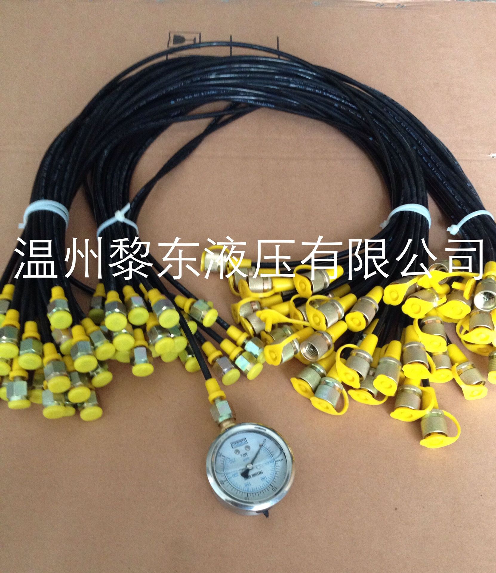 生产优质超高压软管/HF系列测压软管总成/测压接头PT/胶管
