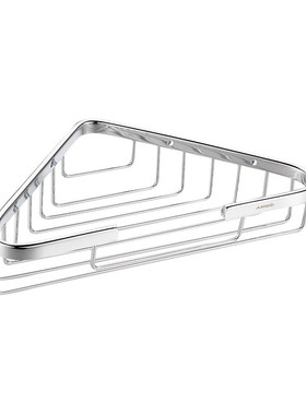 厂家直供埃美柯WP6全铜浴室三角置物架卫生间肥皂网单双层三角篮