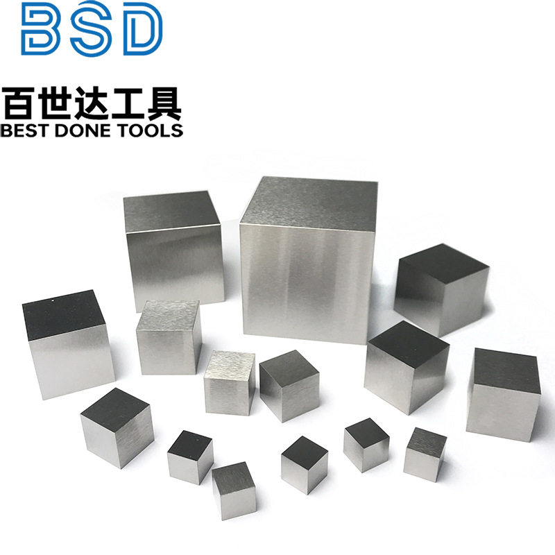 现货磨光立方体配重方块10/15/20/25.4/38.1/50mm六面磨光钨立方