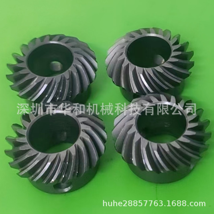 1.5M模螺旋锥形齿轮齿数19速比1:1 90度转向伞形齿轮模型齿轮配件