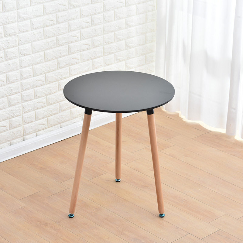 书桌简约台式电脑桌办公桌家用学生简易现代实木腿写字桌单人桌子