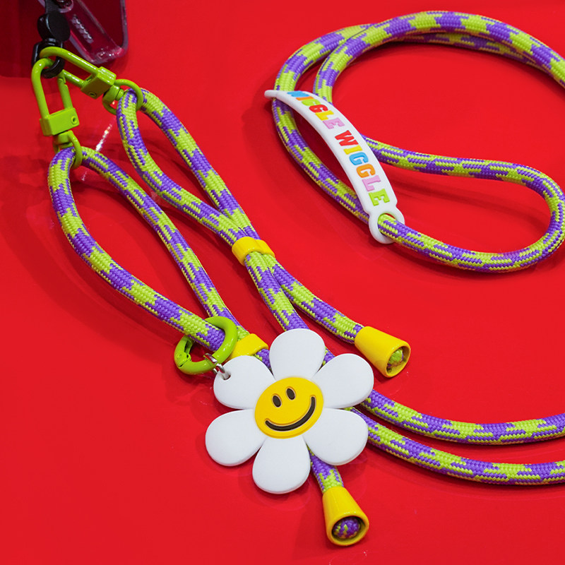 wigglewiggle手机挂绳斜挎绳可背户外防丢背绳挂脖可拆卸