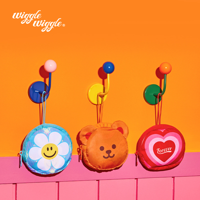 wiggle环保袋大容量购物袋挂件