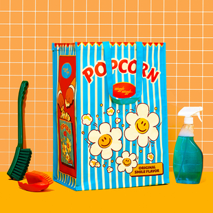 wiggle wiggle超市购物袋手提编织袋学生手提袋加厚防水便携原创