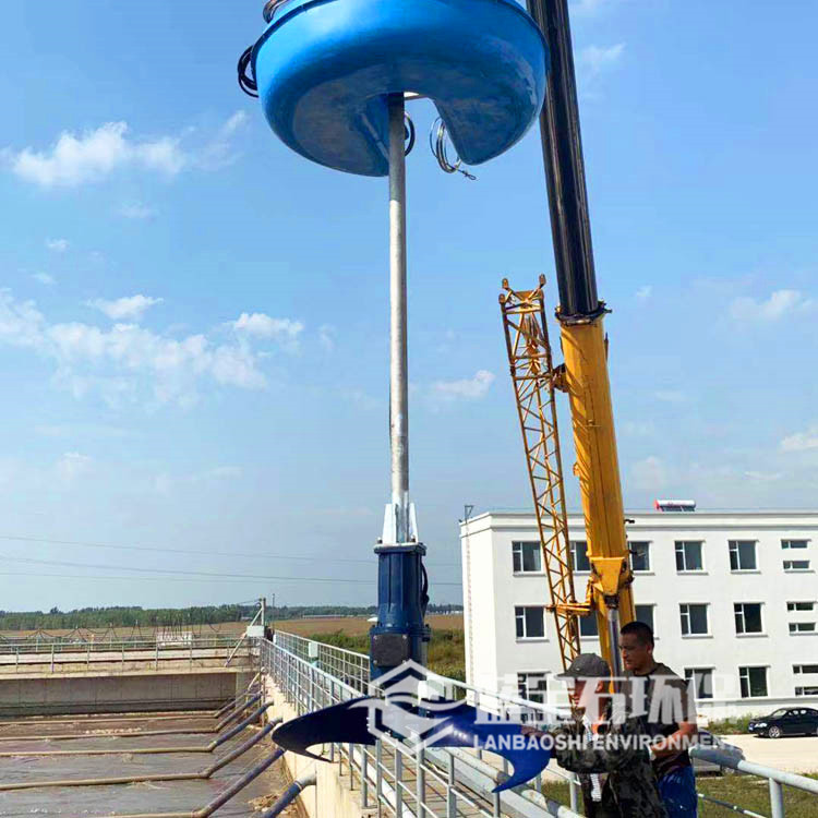 免排水浮筒式潜水推流器