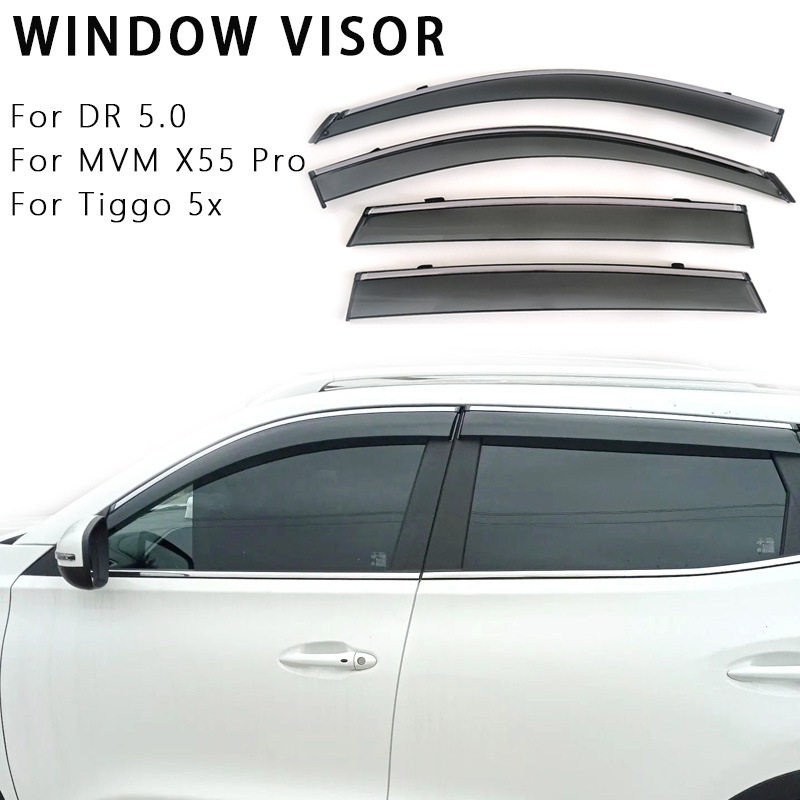 适用奇瑞瑞虎5X Tiggo 5X/DR 5.0/MVM X55 Pro晴雨挡Window Visor