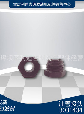 重庆接K19K38K50NT855柴油发动机配件现货3031404油管接头