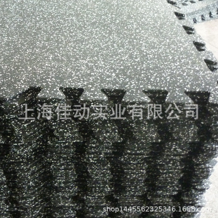 锁扣橡胶地板 拼装地板 健身房锁扣地垫 游乐场地胶 隔音地胶