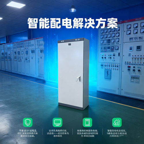 高低压XL-21动力柜 GGD 开关柜 电容补偿控制柜 加厚箱体配电柜