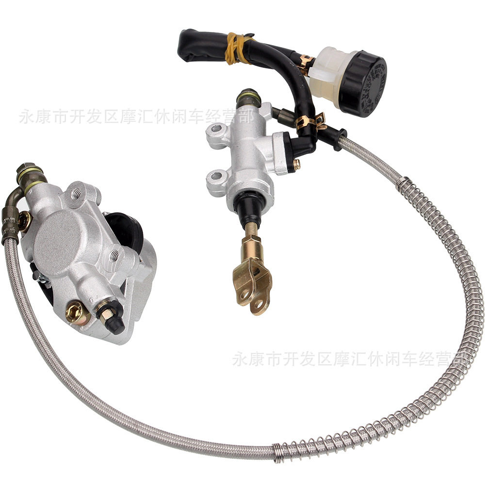 ATV沙滩车配件四轮 150cc 200cc 250cc后刹车总成脚刹上下泵卡钳